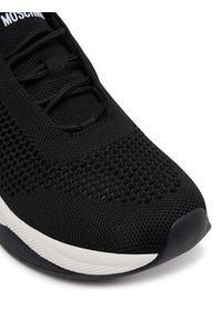 Love Moschino - LOVE MOSCHINO Sneakersy JA15485G0MIYZ000 Czarny. Kolor: czarny. Materiał: materiał