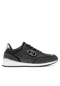 Liu Jo Sneakersy Low 01 BF5013 TX365 Czarny. Kolor: czarny. Materiał: skóra