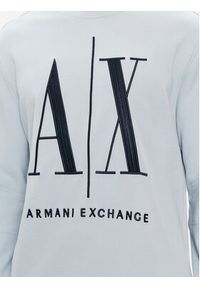 Armani Exchange Bluza 8NZMPA ZJ1ZZ 15DB Błękitny Regular Fit. Kolor: niebieski. Materiał: bawełna #3
