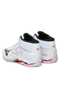 Mizuno Buty halowe Wave Lightning Pro Mid V1GA2665 59 Biały. Kolor: biały. Materiał: materiał. Model: Mizuno Wave #4
