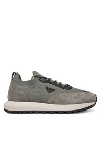 Emporio Armani Sneakersy X4X659 XR105 U558 Szary. Kolor: szary. Materiał: materiał