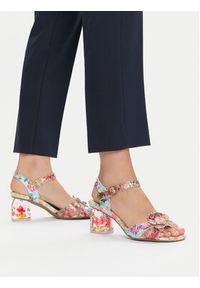 Laura Vita Sandały Framboiseo 42 Kolorowy. Materiał: skóra. Wzór: kolorowy #6