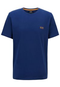 BOSS - Boss Koszulka piżamowa Mix&Match 50381904 Niebieski Regular Fit. Kolor: niebieski. Materiał: bawełna #1