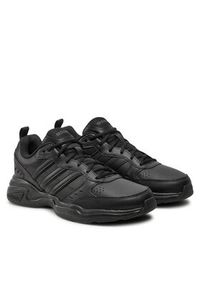 Adidas - adidas Sneakersy EG2656 Czarny. Kolor: czarny. Materiał: skóra