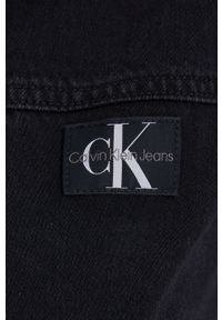 Calvin Klein Jeans Kombinezon jeansowy J20J217825.PPYY kolor szary bawełniany. Okazja: na co dzień. Kolor: szary. Materiał: bawełna. Długość rękawa: długi rękaw. Długość: długie. Styl: casual #4