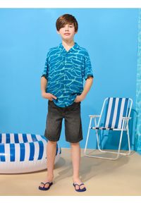 Sinsay - Szorty jeansowe - czarny. Kolor: czarny. Materiał: jeans