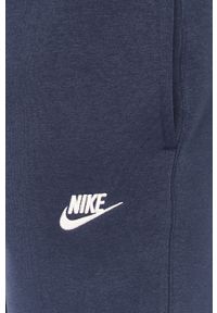 Nike Sportswear - Spodnie. Kolor: niebieski. Materiał: dzianina. Wzór: gładki #2