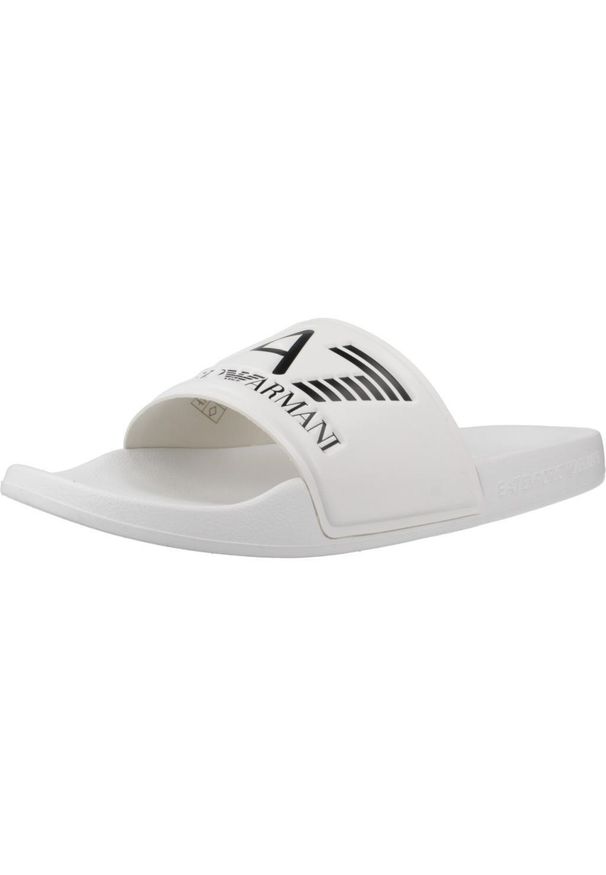 Sandały EA7 SCARPE BEACHWEAR Biały. Kolor: biały. Materiał: tkanina, syntetyk