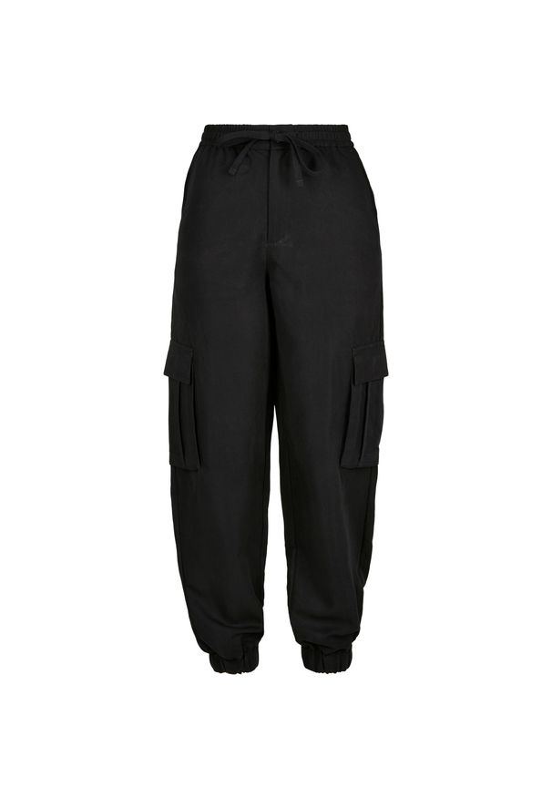 Urban Classics - Spodnie damskie Urban Classic Twill. Kolor: czarny. Długość: długie
