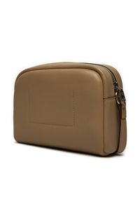 Calvin Klein Jeans Torebka Sculpted Camera Bag18 Mono K60K612220 Brązowy. Kolor: brązowy. Materiał: skórzane