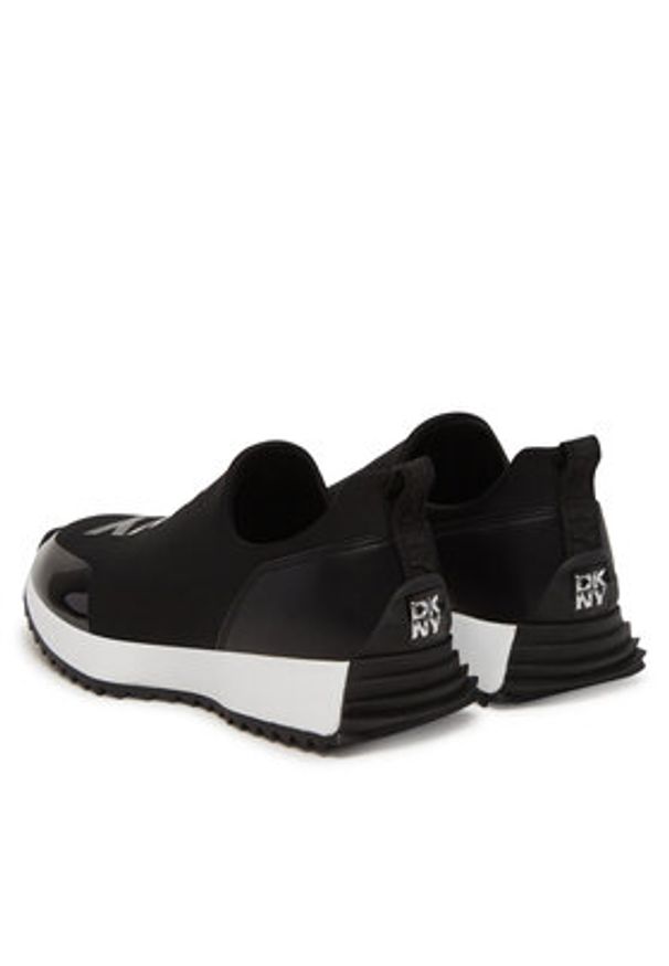 DKNY Sneakersy Nallen K1562302 Czarny. Kolor: czarny. Materiał: materiał