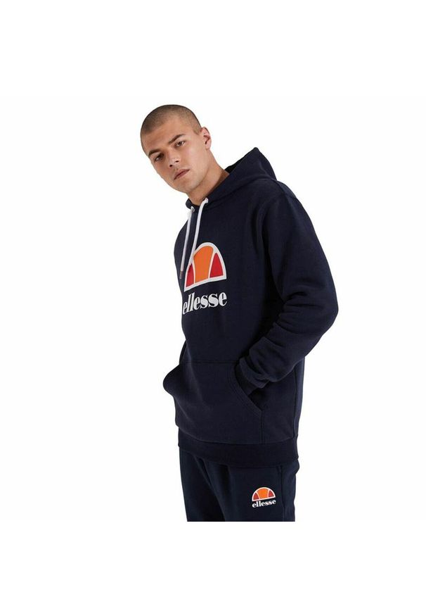 Bluza treningowa męska Ellesse Dahryl Oh Hoody. Kolor: niebieski