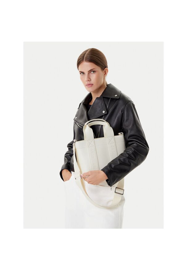 Hugo - Torebka HUGO. Kolor: biały