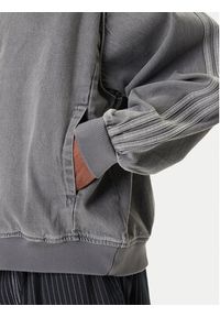 Adidas - adidas Kurtka jeansowa SST adicolor JW5915 Szary Loose Fit. Kolor: szary. Materiał: bawełna #6