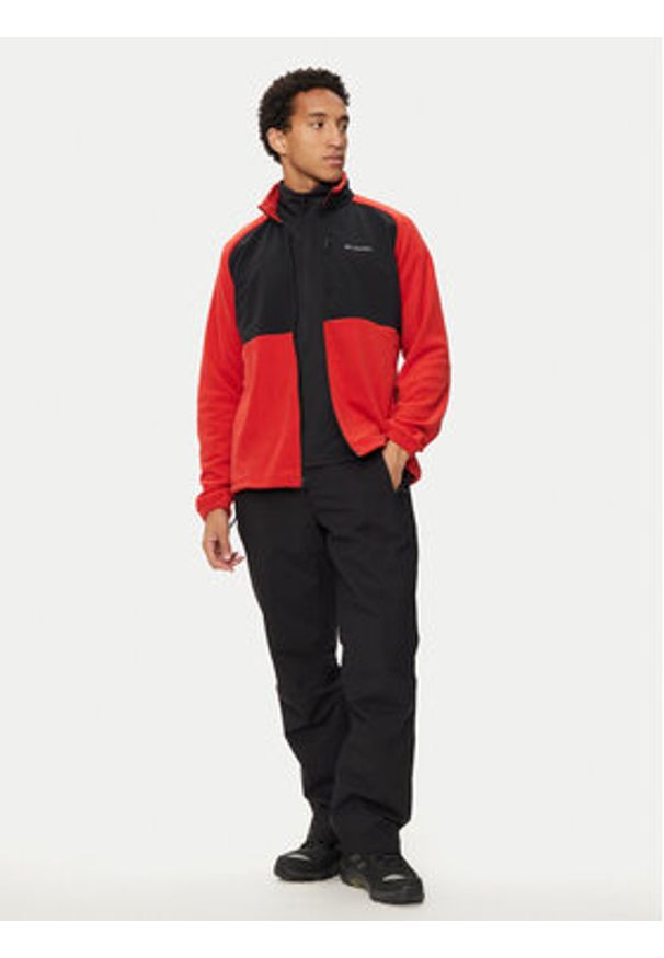 columbia - Columbia Polar Sage Peak™ 2095781 Czerwony Regular Fit. Kolor: czerwony. Materiał: syntetyk