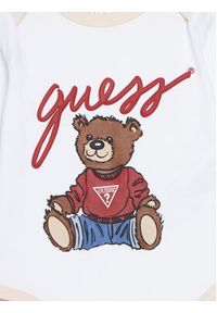 Guess Komplet dziecięcy H5YW12 KA6W4 Beżowy Regular Fit. Kolor: beżowy. Materiał: bawełna