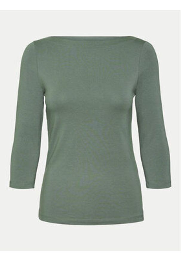 Vero Moda Bluzka Panda 10274133 Zielony Regular Fit. Kolor: zielony. Materiał: bawełna