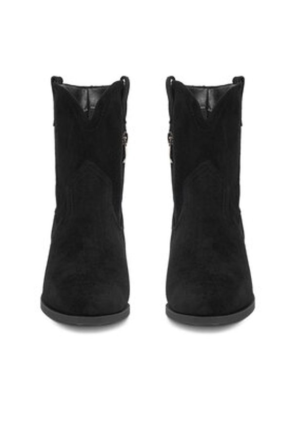 DeeZee Kowbojki MZS-1016 Czarny. Kolor: czarny. Materiał: materiał