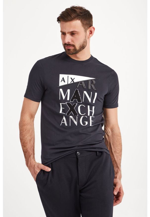 T-shirt Armani Exchange elegancki