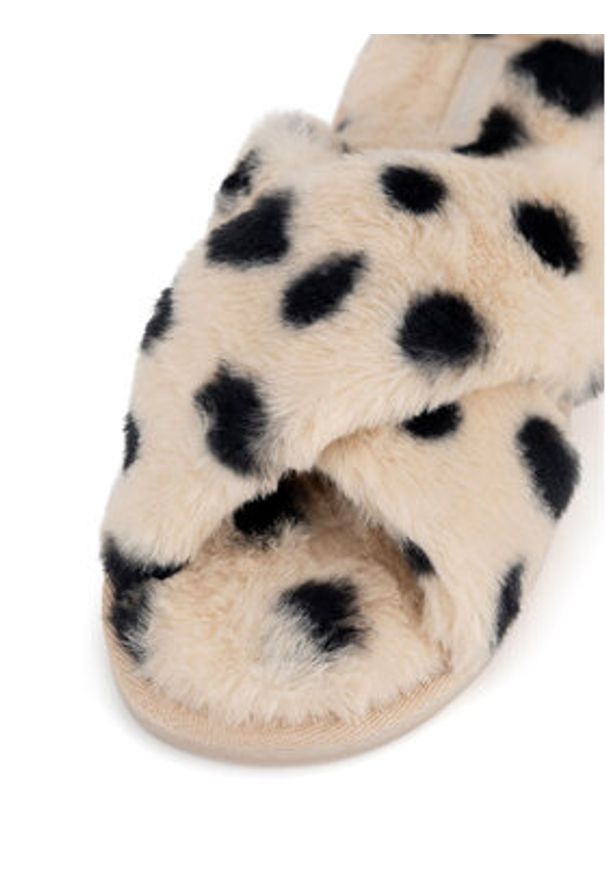 DeeZee Kapcie WFA3204-2 Beżowy. Kolor: beżowy. Materiał: materiał