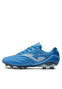 Joma Buty do piłki nożnej Aguila 24 AGUS2404FG Granatowy. Kolor: niebieski. Materiał: skóra