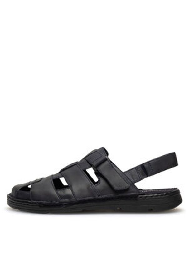 Lasocki Sandały PILTON-03 MI08 Granatowy. Kolor: niebieski. Materiał: skóra