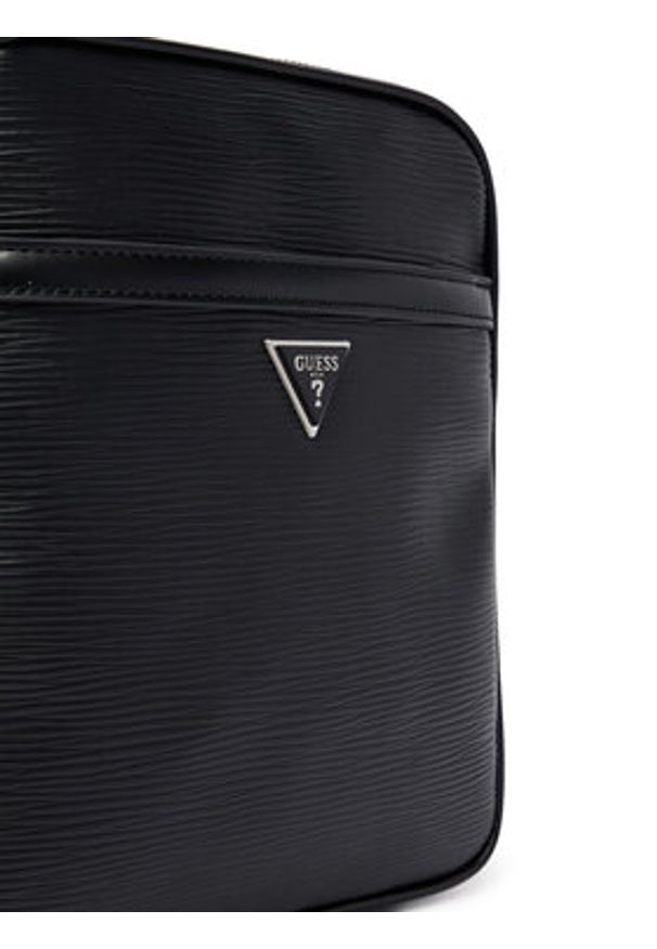 Guess Saszetka HMMIPW P6223 Czarny. Kolor: czarny. Materiał: skóra