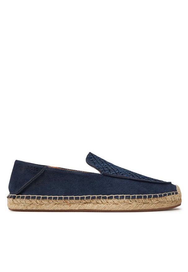 BOSS - Boss Espadryle Madeira Slon Sdapcmn 50522049 Granatowy. Kolor: niebieski