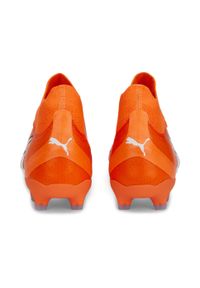 Buty piłkarskie męskie Puma Ultra Pro Fgag. Kolor: wielokolorowy, pomarańczowy, żółty, biały, niebieski. Materiał: materiał. Szerokość cholewki: normalna. Sport: piłka nożna #2