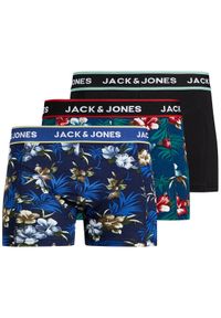 Jack & Jones - Jack&Jones Komplet 3 par bokserek Flower 12171253 Kolorowy. Materiał: bawełna. Wzór: kolorowy