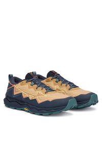 Mizuno Buty do biegania Wave Daichi 9 J1GJ2571 Brązowy. Kolor: brązowy. Materiał: skóra. Model: Mizuno Wave #3