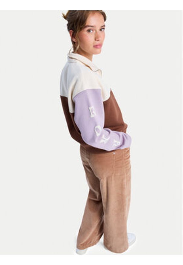 Roxy Bluza View Point Block ERJFT05014 Kolorowy Regular Fit. Materiał: syntetyk, bawełna. Wzór: kolorowy