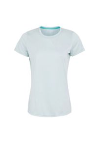 Regatta - T-shirt Damski Josie Gibson Fingal Edition. Kolekcja: plus size. Kolor: szary, niebieski, wielokolorowy. Sport: fitness, turystyka piesza #1