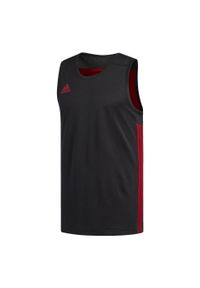 Adidas - 3G Speed Reversible Jersey. Kolor: czerwony, wielokolorowy, czarny. Materiał: jersey