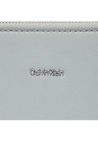 Calvin Klein Torebka Ck Must K60K611929 Szary. Kolor: szary. Materiał: skórzane