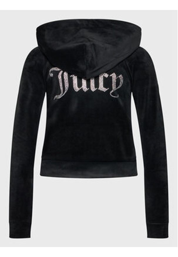 Juicy Couture Bluza Madison JCWA122001 Czarny Slim Fit. Kolor: czarny. Materiał: syntetyk
