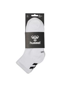 Hummel Skarpetki ZESTAW 6-Pack Z SZEWRONAMI MID CUT. Kolor: biały