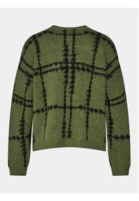Sisley Sweter 1026L103P Zielony Boxy Fit. Kolor: zielony. Materiał: syntetyk #5