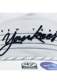 47 Brand Czapka z daszkiem MLB New York Yankees Downburst 47 HITCH B-DNBST17BBP-WH Biały. Kolor: biały. Materiał: materiał