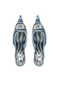 Diesel Szpilki D-Venus Sb Y02985 PS288 T6348 Niebieski. Kolor: niebieski. Materiał: materiał. Obcas: na szpilce