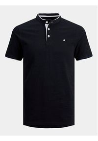 Jack & Jones Polo Paulos 12199711 Granatowy Slim Fit. Typ kołnierza: polo. Kolor: niebieski. Materiał: bawełna #4