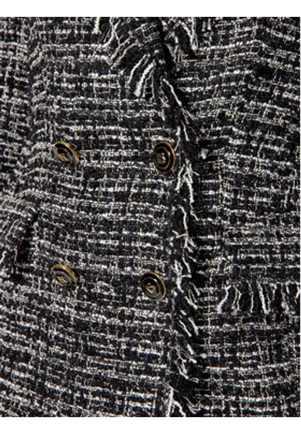 Luisa Spagnoli Marynarka Sempre 538462 Czarny Regular Fit. Kolor: czarny. Materiał: bawełna