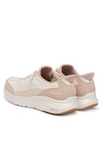skechers - Skechers Sneakersy Contour Foam - Cozy Fit 150404/NTTP Beżowy. Kolor: beżowy. Materiał: materiał #4