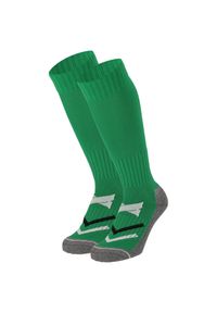 XTREME - Skarpety piłkarskie – 2 pary – Skarpety piłkarskie – Uniseks. Kolor: zielony. Materiał: elastan, bawełna, poliester, poliamid. Sport: piłka nożna
