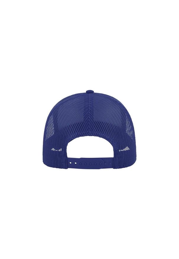 ATLANTIS - 5panelowa Czapka Trucker Rapper Cotton. Kolor: niebieski