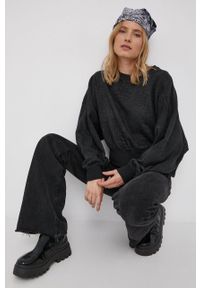 adidas Originals Bluza bawełniana H20431 damski kolor czarny. Kolor: czarny. Materiał: bawełna #2