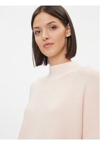 Kontatto Sweter 3M1043 Beżowy Regular Fit. Kolor: beżowy. Materiał: wiskoza #3