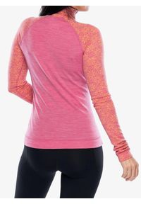 Bluza termoaktywna damska Smartwool Classic Thermal Merino BL 1/4 Zip Boxed. Kolor: różowy