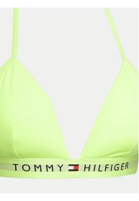 TOMMY HILFIGER - Tommy Hilfiger Góra od bikini UW0UW04109 Zielony. Kolor: zielony. Materiał: syntetyk #6