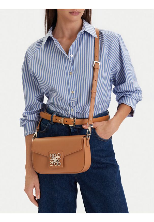 Nine West Torebka CEO-Celest-LDA8444 Brązowy. Kolor: brązowy